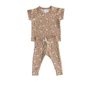Mebie Baby Floral 2 piece set